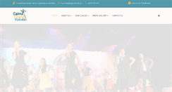 Desktop Screenshot of cairnsyoungvoices.com.au
